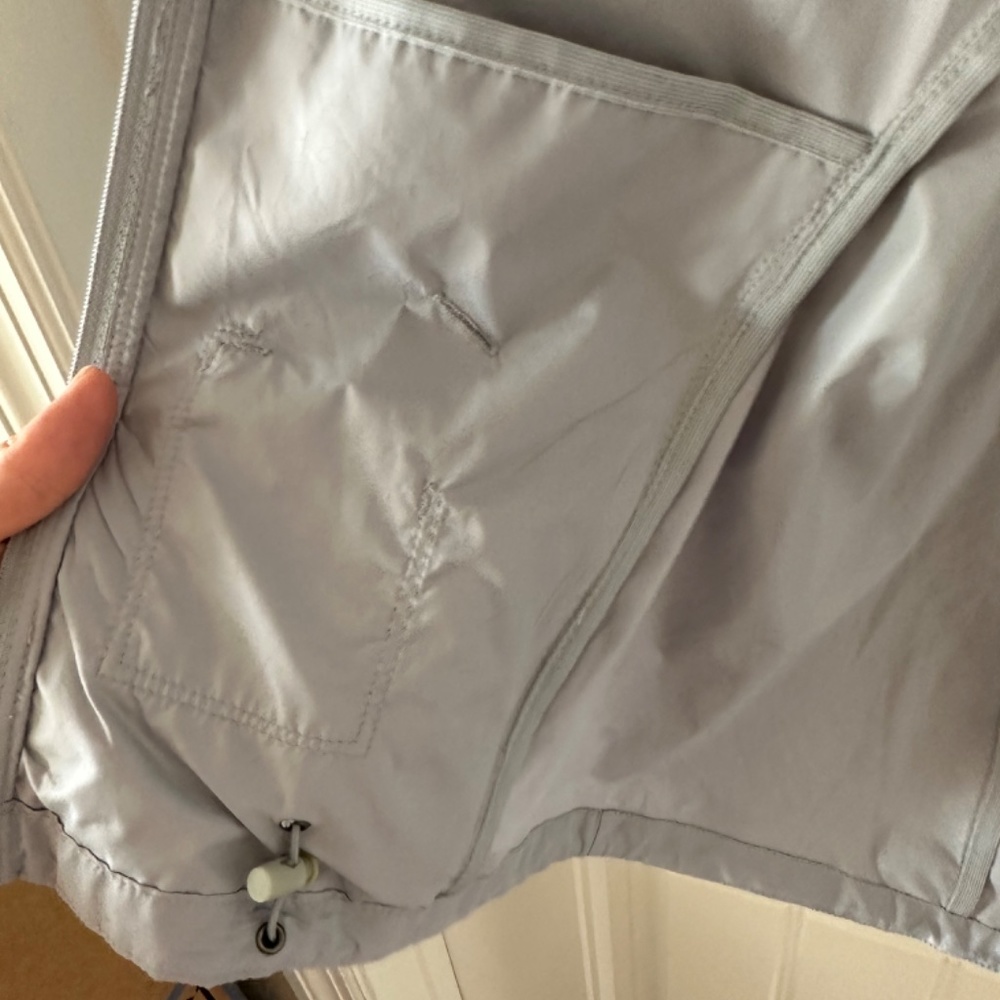 Nike full zip gray line windbreak XS jacket - Picture 7 of 9